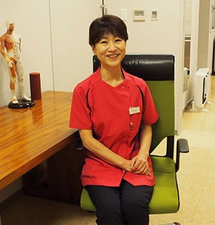 室長 迫田英子 写真